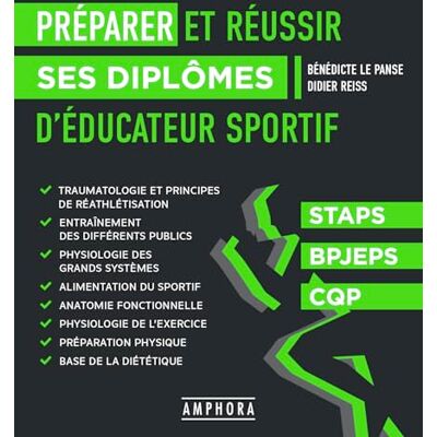 LE PANSE, BENEDICTE Préparer et réussir ses diplômes d'éducateur sportif: STAPS, BPJEPS, CQP - Publicité LE PANSE, BENEDICTE Préparer et réussir ses diplômes d'éducateur sportif: STAPS, BPJEPS, CQP - Publicité