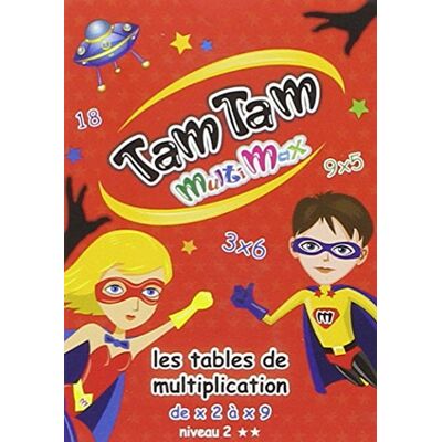 COSTANTINI, Frédérique Tam Tam Les tables de multiplication Niveau 2 - Publicité COSTANTINI, Frédérique Tam Tam Les tables de multiplication Niveau 2 - Publicité
