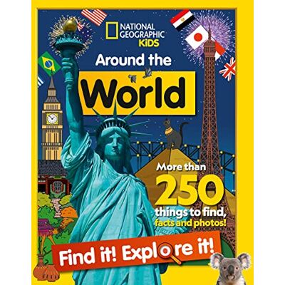 National Geographic Kids Around the World Find it! Explore it!: More Than 250 Things to Find, Facts and Photos! - Publicité National Geographic Kids Around the World Find it! Explore it!: More Than 250 Things to Find, Facts and Photos! - Publicité