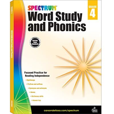Spectrum Word Study and Phonics, Grade 4 - Publicité Spectrum Word Study and Phonics, Grade 4 - Publicité