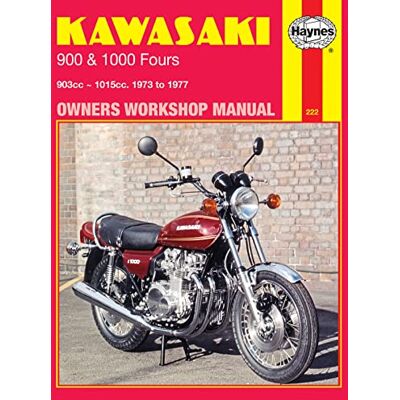 Haynes Kawasaki 900 Owners Workshop Manual, No. M222: '73-'77 - Publicité Haynes Kawasaki 900 Owners Workshop Manual, No. M222: '73-'77 - Publicité