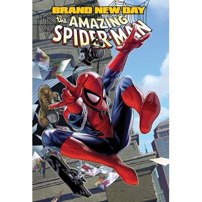 Waid, Mark Spider-Man: Brand New Day Omnibus Vol. 3 Steve Mcniven Cover - Publicité Waid, Mark Spider-Man: Brand New Day Omnibus Vol. 3 Steve Mcniven Cover - Publicité