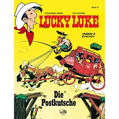 Morris Lucky Luke 15 Die Postkutsche - Publicité Morris Lucky Luke 15 Die Postkutsche - Publicité
