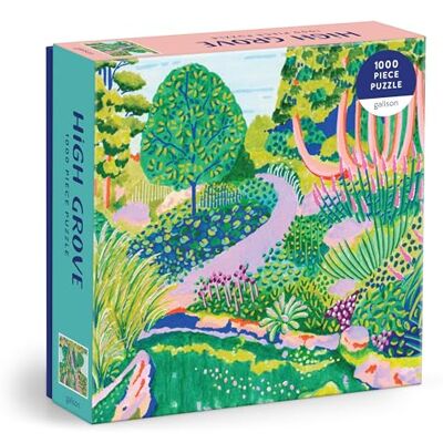 Galison High Grove 1000 Piece Puzzle in Square Box - Publicité Galison High Grove 1000 Piece Puzzle in Square Box - Publicité
