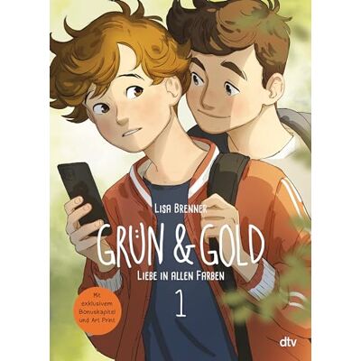 Brenner, Lisa Grün & Gold Liebe in allen Farben 1: Herzerwärmende Graphic Novel über die erste Liebe mit charmantem Internatssetting Mit exklusivem Bonusmaterial und Art Print - Publicité Brenner, Lisa Grün & Gold Liebe in allen Farben 1: Herzerwärmende Graphic Novel über die erste Liebe mit charmantem Internatssetting Mit exklusivem Bonusmaterial und Art Print - Publicité