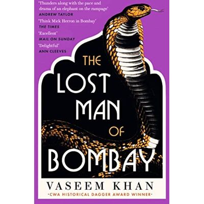 Khan, Vaseem The Lost Man of Bombay: the warm, witty and utterly addictive cozy mystery with a brilliant female sleuth - Publicité Khan, Vaseem The Lost Man of Bombay: the warm, witty and utterly addictive cozy mystery with a brilliant female sleuth - Publicité