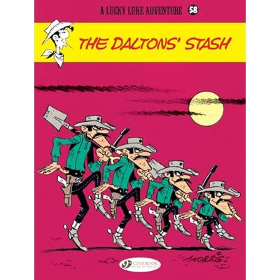 Morris Lucky Luke tome 58 The Dalton's Stash (58) - Publicité Morris Lucky Luke tome 58 The Dalton's Stash (58) - Publicité