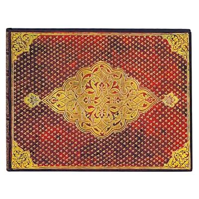 Paperblanks Livre d'or Trèfle Doré Non ligné 144p. Publicité Paperblanks Livre d'or Trèfle Doré Non ligné 144p. Publicité