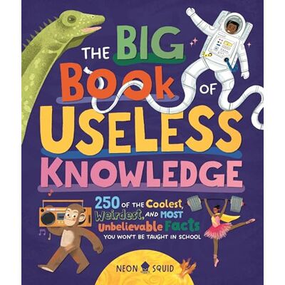 Neon Squid The Big Book of Useless Knowledge: 250 of the Coolest, Weirdest, and Most Unbelievable Facts You Won’t Be Taught in School - Publicité Neon Squid The Big Book of Useless Knowledge: 250 of the Coolest, Weirdest, and Most Unbelievable Facts You Won’t Be Taught in School - Publicité