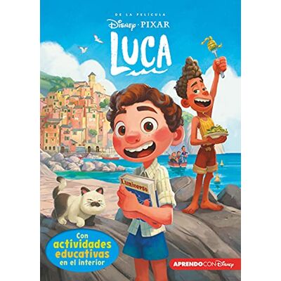 Luca (Disney-Pixar. La historia completa): Con actividades educativas en el interior - Publicité Luca (Disney-Pixar. La historia completa): Con actividades educativas en el interior - Publicité