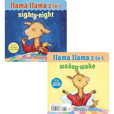 Dewdney, Anna Llama Llama 2-in-1: Wakey-Wake/Nighty-Night - Publicité Dewdney, Anna Llama Llama 2-in-1: Wakey-Wake/Nighty-Night - Publicité
