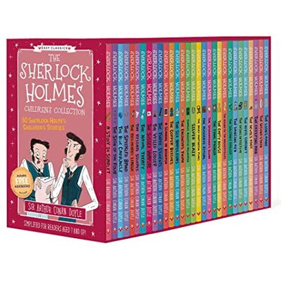 The Sherlock Holmes Children’s Collection: 30 Book Box Set - Publicité The Sherlock Holmes Children’s Collection: 30 Book Box Set - Publicité