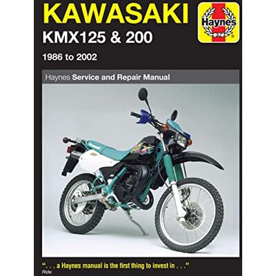Haynes Kawasaki KMX125 & 200 (86 02) - Publicité Haynes Kawasaki KMX125 & 200 (86 02) - Publicité