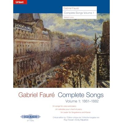 Gabriel, Faure Complete songs: volume 1: 1861-1882 - Publicité Gabriel, Faure Complete songs: volume 1: 1861-1882 - Publicité