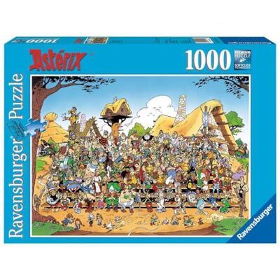 Ravensburger Puzzle Adulte Puzzle 1000 p Photo de Famille Astérix 15434 - Publicité Ravensburger Puzzle Adulte Puzzle 1000 p Photo de Famille Astérix 15434 - Publicité