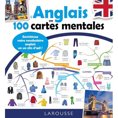 COLLECTIF L'anglais en cartes mentales - Publicité COLLECTIF L'anglais en cartes mentales - Publicité