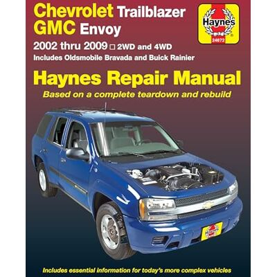 Haynes Chevrolet TrailBlazer & GMC Envoy: 2002 thru 2009 2WD and 4WD - Publicité Haynes Chevrolet TrailBlazer & GMC Envoy: 2002 thru 2009 2WD and 4WD - Publicité