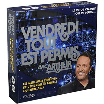 Collectif Jeu Vendredi tout est permis avec Arthur - Publicité Collectif Jeu Vendredi tout est permis avec Arthur - Publicité