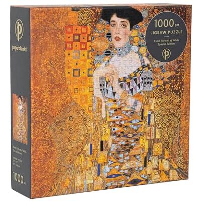Paperblanks Puzzle Klimt, Portrait d'Adèle 1 000 pièces - Publicité Paperblanks Puzzle Klimt, Portrait d'Adèle 1 000 pièces - Publicité