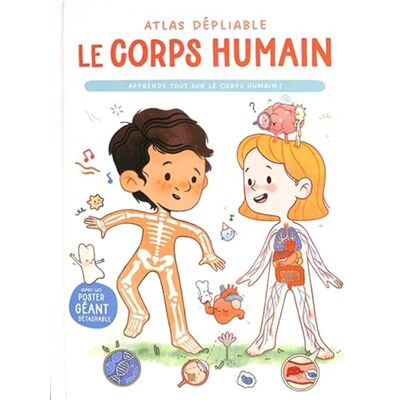 XXX Le corps humain atlas dépliable - Publicité XXX Le corps humain atlas dépliable - Publicité