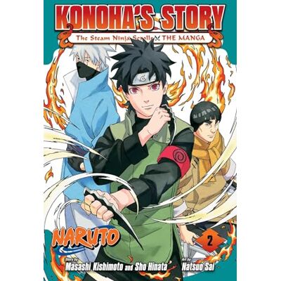 Kishimoto, Masashi Naruto: Konoha's Story―The Steam Ninja Scrolls: The Manga, Vol. 2 - Publicité Kishimoto, Masashi Naruto: Konoha's Story―The Steam Ninja Scrolls: The Manga, Vol. 2 - Publicité