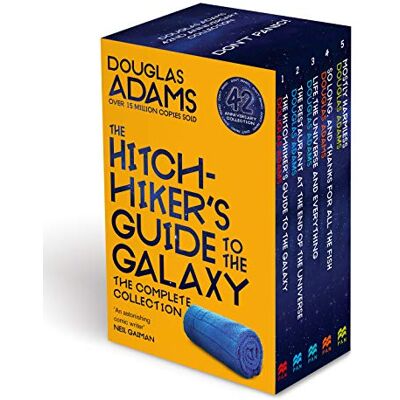 Adams, Douglas The Complete Hitchhiker's Guide to the Galaxy Boxset - Publicité Adams, Douglas The Complete Hitchhiker's Guide to the Galaxy Boxset - Publicité