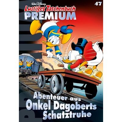 Disney Lustiges Taschenbuch Premium 47: Abenteuer aus Onkel Dagoberts Schatztruhe - Publicité Disney Lustiges Taschenbuch Premium 47: Abenteuer aus Onkel Dagoberts Schatztruhe - Publicité