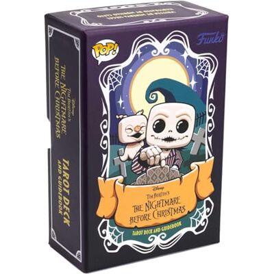Siegel, Minerva Funko: The Nightmare Before Christmas Tarot Deck and Guidebook - Publicité Siegel, Minerva Funko: The Nightmare Before Christmas Tarot Deck and Guidebook - Publicité