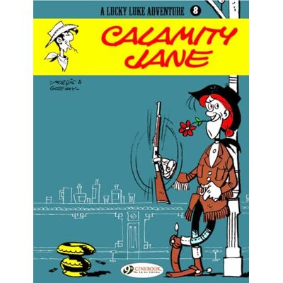 Morris A Lucky Luke Adventure, Tome 8 : Calamity Jane : Edition en anglais - Publicité Morris A Lucky Luke Adventure, Tome 8 : Calamity Jane : Edition en anglais - Publicité