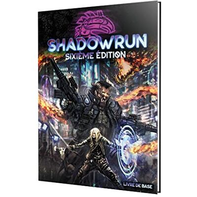 Blackbook éditions Shadowrun 6 Livre de base version française - Publicité Blackbook éditions Shadowrun 6 Livre de base version française - Publicité