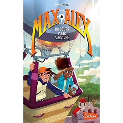 Lerangis, Peter Max & Alex, tome 2 : 80 jours pour survivre (2) - Publicité Lerangis, Peter Max & Alex, tome 2 : 80 jours pour survivre (2) - Publicité