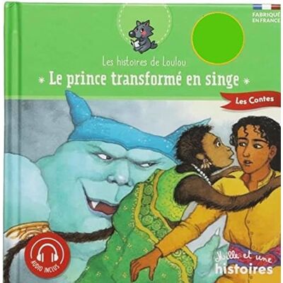 Mazille, Capucine Le prince transformé en singe - Publicité Mazille, Capucine Le prince transformé en singe - Publicité