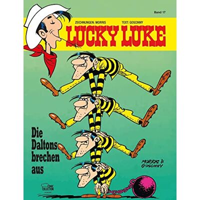 Morris Lucky Luke 17 Die Daltons brechen aus: Westernspaß für Anspruchsvolle - Publicité Morris Lucky Luke 17 Die Daltons brechen aus: Westernspaß für Anspruchsvolle - Publicité