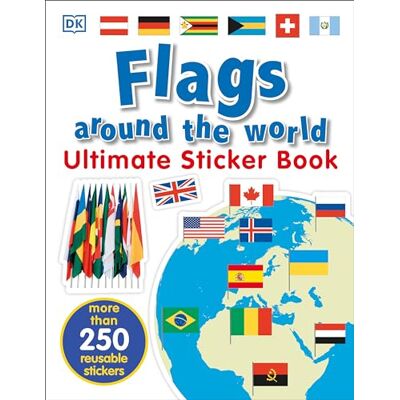 DK Ultimate Sticker Book: Flags Around the World - Publicité DK Ultimate Sticker Book: Flags Around the World - Publicité