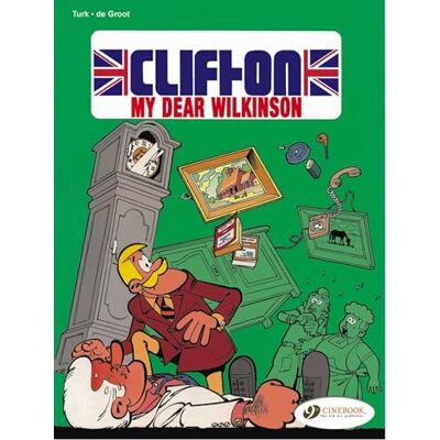Turk Clifton tome 1 my dear Wilkinson (01) - Publicité Turk Clifton tome 1 my dear Wilkinson (01) - Publicité