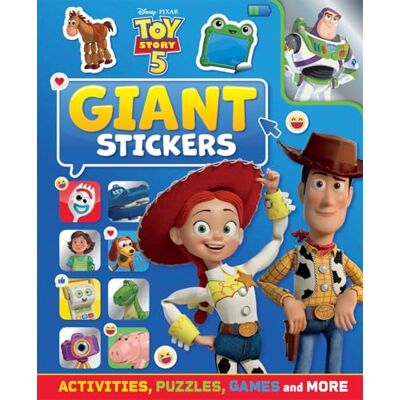 Walt Disney Disney Pixar Toy Story 5: Giant Stickers: Activity book packed with puzzles, games, stickers and more! - Publicité Walt Disney Disney Pixar Toy Story 5: Giant Stickers: Activity book packed with puzzles, games, stickers and more! - Publicité