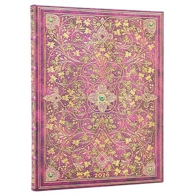 Paperblanks 2026 Chant des Fleurs Sauvages 12 mois Ultra Horizontal Fermeture Élastique 160 Pg 100 GSM - Publicité Paperblanks 2026 Chant des Fleurs Sauvages 12 mois Ultra Horizontal Fermeture Élastique 160 Pg 100 GSM - Publicité