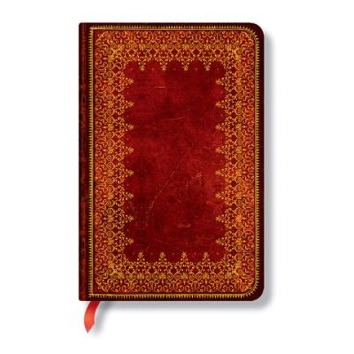 Paperblanks Carnet Mini série Reliure à l'Ancienne modèle Feuille d'Or - Publicité Paperblanks Carnet Mini série Reliure à l'Ancienne modèle Feuille d'Or - Publicité