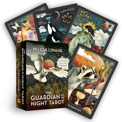 Cullinane, MJ The Guardian of the Night Tarot: A 78-Card Deck and Guidebook - Publicité Cullinane, MJ The Guardian of the Night Tarot: A 78-Card Deck and Guidebook - Publicité