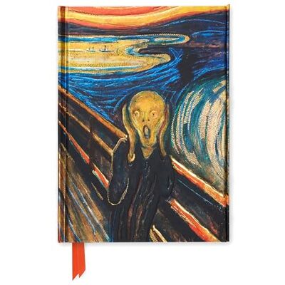 Flame Tree Gift Edvard Munch the Scream Foiled Journal - Publicité Flame Tree Gift Edvard Munch the Scream Foiled Journal - Publicité