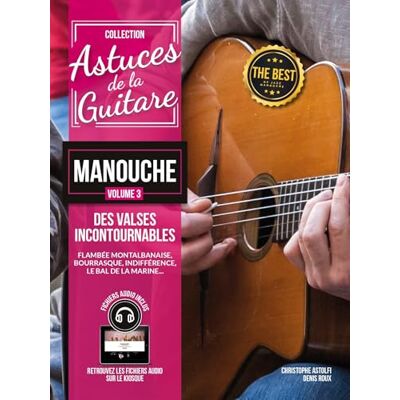 Roux, Denis Méthode Astuces de la guitare manouche vol.3 - Publicité Roux, Denis Méthode Astuces de la guitare manouche vol.3 - Publicité