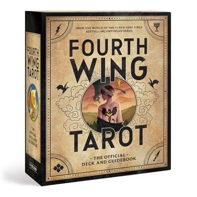 Yarros, Rebecca Fourth Wing Tarot: The Official Deck and Guidebook from the World of the Empyrean Series - Publicité Yarros, Rebecca Fourth Wing Tarot: The Official Deck and Guidebook from the World of the Empyrean Series - Publicité