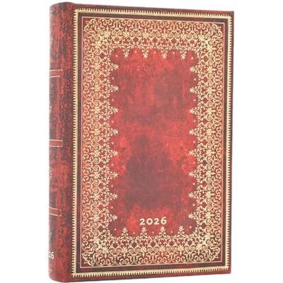 Paperblanks 12 Mois 2026 Feuille d'Or Mini Un Jour par Page - Publicité Paperblanks 12 Mois 2026 Feuille d'Or Mini Un Jour par Page - Publicité