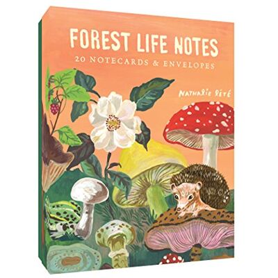 Forest Life Notes: 20 Notecards & Envelopes (Cute Office Supplies, Cute Desk Accessories, Back to School Supplies) - Publicité Forest Life Notes: 20 Notecards & Envelopes (Cute Office Supplies, Cute Desk Accessories, Back to School Supplies) - Publicité