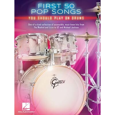 Divers First 50 Pop Songs You Should Play on Drums Batterie - Publicité Divers First 50 Pop Songs You Should Play on Drums Batterie - Publicité