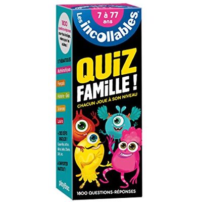Play Bac Eventail Incollables classique Spécial famille Cahier de vacances - Publicité Play Bac Eventail Incollables classique Spécial famille Cahier de vacances - Publicité