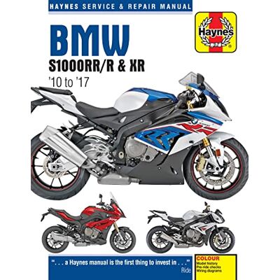 Haynes Bmw S1000RR/R & XR '10 to '17 Service and Repair Manual - Publicité Haynes Bmw S1000RR/R & XR '10 to '17 Service and Repair Manual - Publicité
