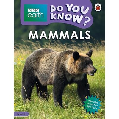 Ladybird Do You Know? Level 3 – BBC Earth Mammals - Publicité Ladybird Do You Know? Level 3 – BBC Earth Mammals - Publicité