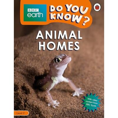 Ladybird Do You Know? Level 2 – BBC Earth Animal Homes - Publicité Ladybird Do You Know? Level 2 – BBC Earth Animal Homes - Publicité