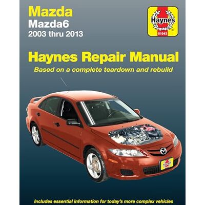 Haynes Mazda6 2003 Thru 2013 Automotive Repair Manual - Publicité Haynes Mazda6 2003 Thru 2013 Automotive Repair Manual - Publicité